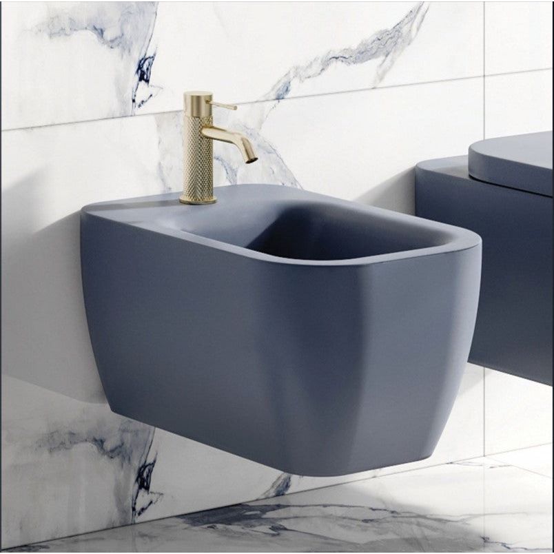 Anna Navy Wall Hung Bidet