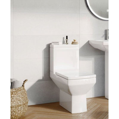 Gina Close Coupled Toilet with Soft Close Seat