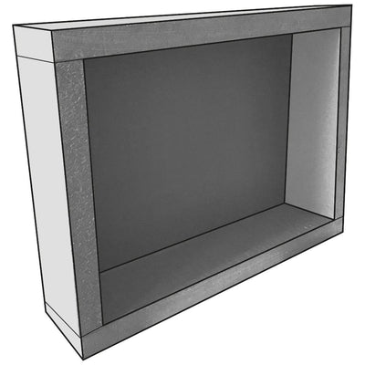 Wetroom Wall Niche Shelving Unit - 350 x 250 x 100mm - Interiors Home Stores