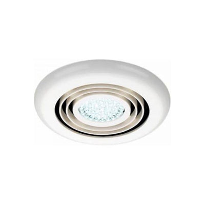 Alexandra High Powered Inline LED Ceiling Fan - White