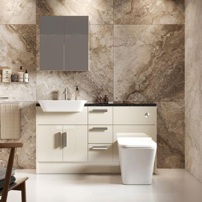 Wiltshire Mussel Gloss Fitted Furniture All Sizes