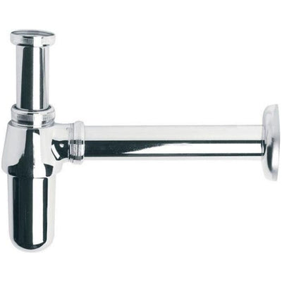 Chrome Basin Bottle Trap