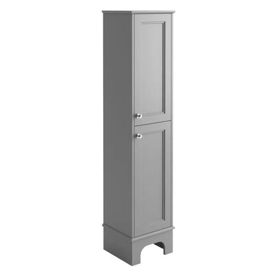 York Floor Standing Tall Storage Unit in Light Grey - Interiors Home Stores
