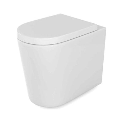 Zoe Rimless Back To Wall Toilet & Soft Close Seat - Interiors Home Stores