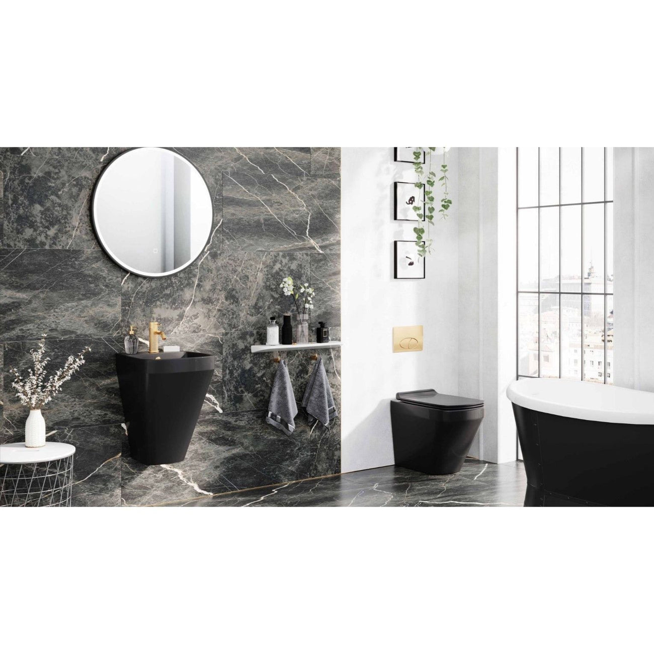 Modern Toilet & Basin Sets