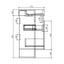 Alhambra 1200mm Vanity & WC Combination Unit in Natural Oak – Right Hand