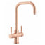 Abode PRONTEAU PROSTYLE Kettle Hot 3 in 1 Tap - WRAS Approved Copper