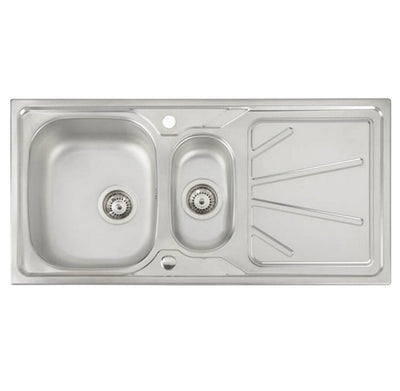 Abode AW5055 Trydent 1.5 bowl Stainless Steel Sink