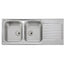 Abode AW5060 Connekt Double Bowl Stainless Steel Sink 2.0