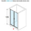 Novellini Lunes 2.0 B Saloon Shower Enclosure - Chrome
