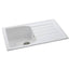 Abode ORIEL 1.0 Bowl Inset Granite Sink White