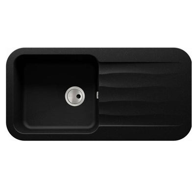 Abode Dune 1.0 Granite Sink 1.0 Sink Black