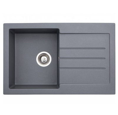 Abode XCITE 1.0 Bowl Granite Sink Grey