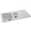 Abode ORIEL 1.5 Bowl Inset Granite Sink white