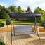 Pagoda Sienna 3 Seat Steel Hammock