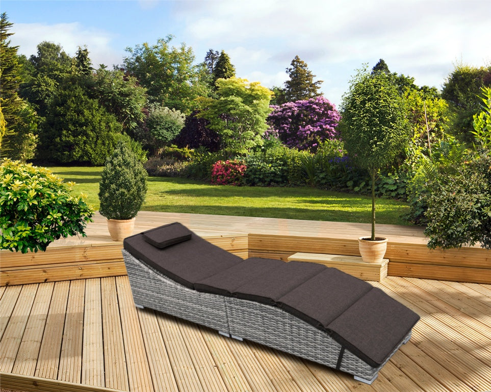 Pagoda Portofino Folding Sunlounger