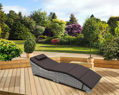 Pagoda Portofino Folding Sunlounger