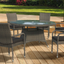 Pagoda Amalfi Round Dining Set 6 Seat