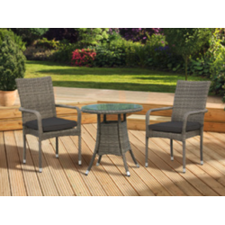 Pagoda Amalfi Bistro Set 2 x Chairs, 1 x Bistro Tabl