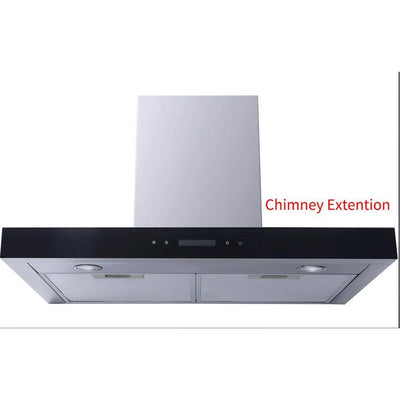 Prima 81cm Chimney Hood Extension - St/Steel PRCH802