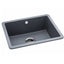 Abode MATRIX SQ GR15 AW3134 Large Granite Sink Grey