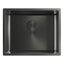 Abode Koto Single Bowl PVD Inset / Undermount Sink Anthracite