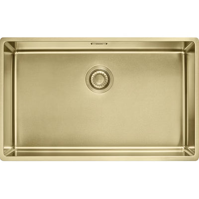 Franke Mythos Masterpiece BXM 210/110-68 – Jumbo Single Bowl Undermount Sink Gold