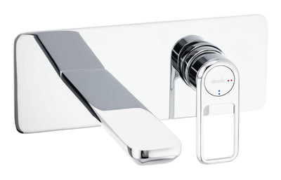 Abode Levarto Wall Mounted Basin/Bath Mixer - Chrome AB2811