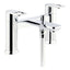 Abode Levarto Deck Mounted Bath Shower Mixer - Chrome AB2813