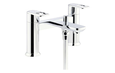 Abode Levarto Deck Mounted Bath Shower Mixer - Chrome AB2813