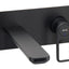 Abode Levarto Wall Mounted Basin/Bath Mixer - Matt Black AB2862