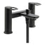 Abode Levarto Deck Mounted Bath Shower Mixer - Matt Black AB2864