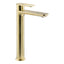 Abode Levarto Tall Basin Mixer - Brushed Brass AB2871