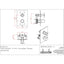 Abode Serenitie Concealed Shower (2 Exit) - Antique Brass AB4534