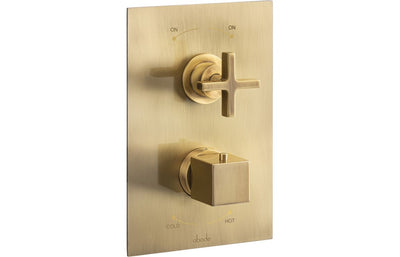Abode Serenitie Concealed Shower (2 Exit) - Antique Brass AB4534