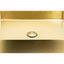 Abode Iox 500x350mm Tablet Steel Brass Basin