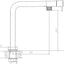 Abode Agilis Single Lever Mixer Tap - Chrome  AT2184