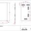 Abode Aruna 450x900mm Frameless Tablet Mirror  ABM1036