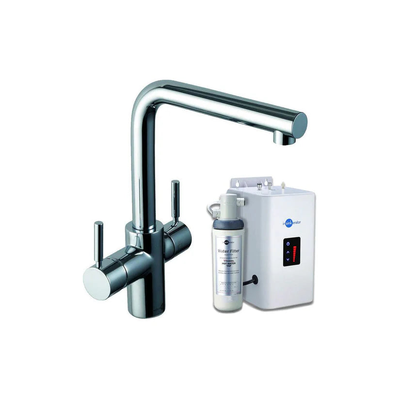 InSinkErator 3N1 L Shape Tap, Neo Tank & Filter Pack - Chrome