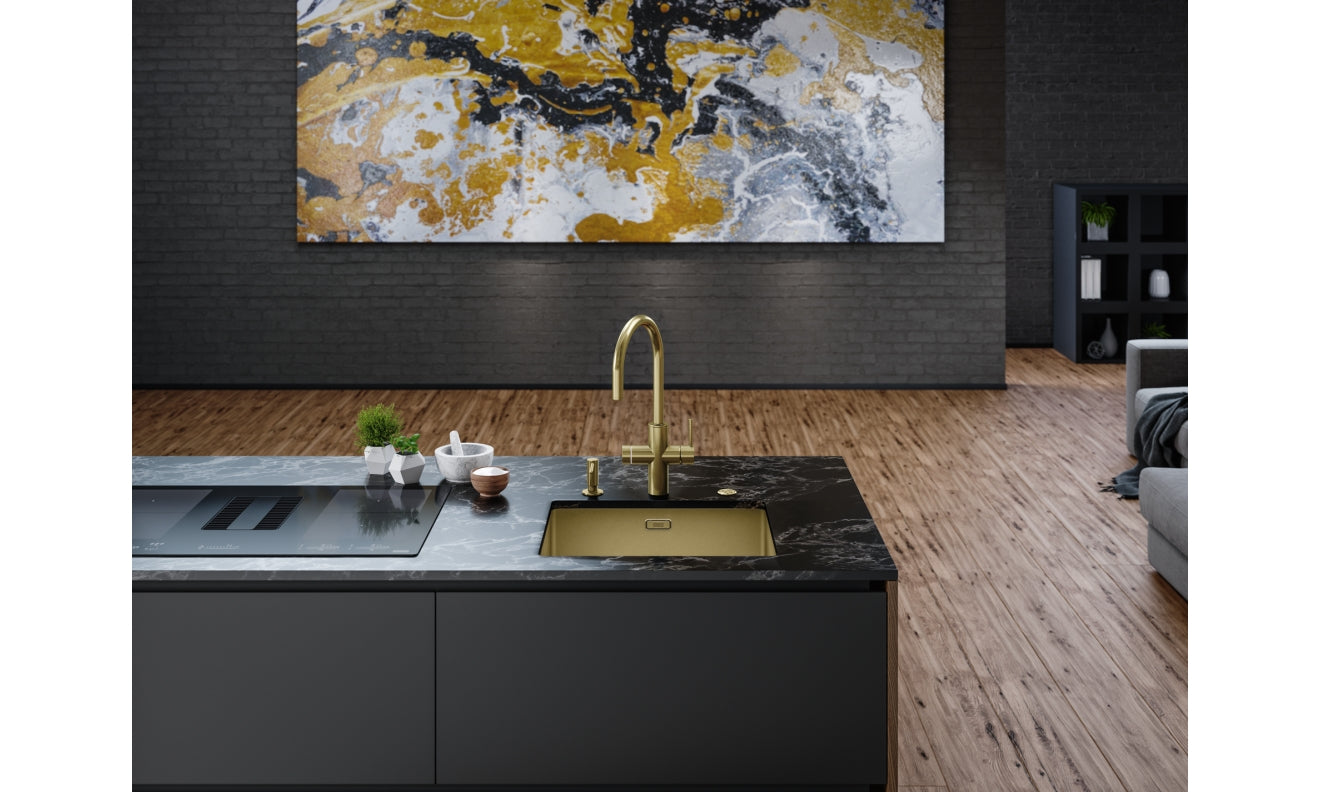 Franke Mythos Water Hub 6-in-1 Electronic Tap – Gold