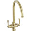 Abode Gosford Monobloc Mixer Tap - Antique Brass AT1022
