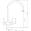 Abode Gosford Monobloc Mixer Tap - Antique Brass AT1022