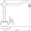 Abode Melford Monobloc Mixer Tap - Chrome AT1041