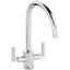 Abode Atlas Monobloc Mixer Tap - Chrome AT1053