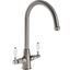 Abode Ludlow Monobloc Mixer Tap - Brushed Nickel AT1216