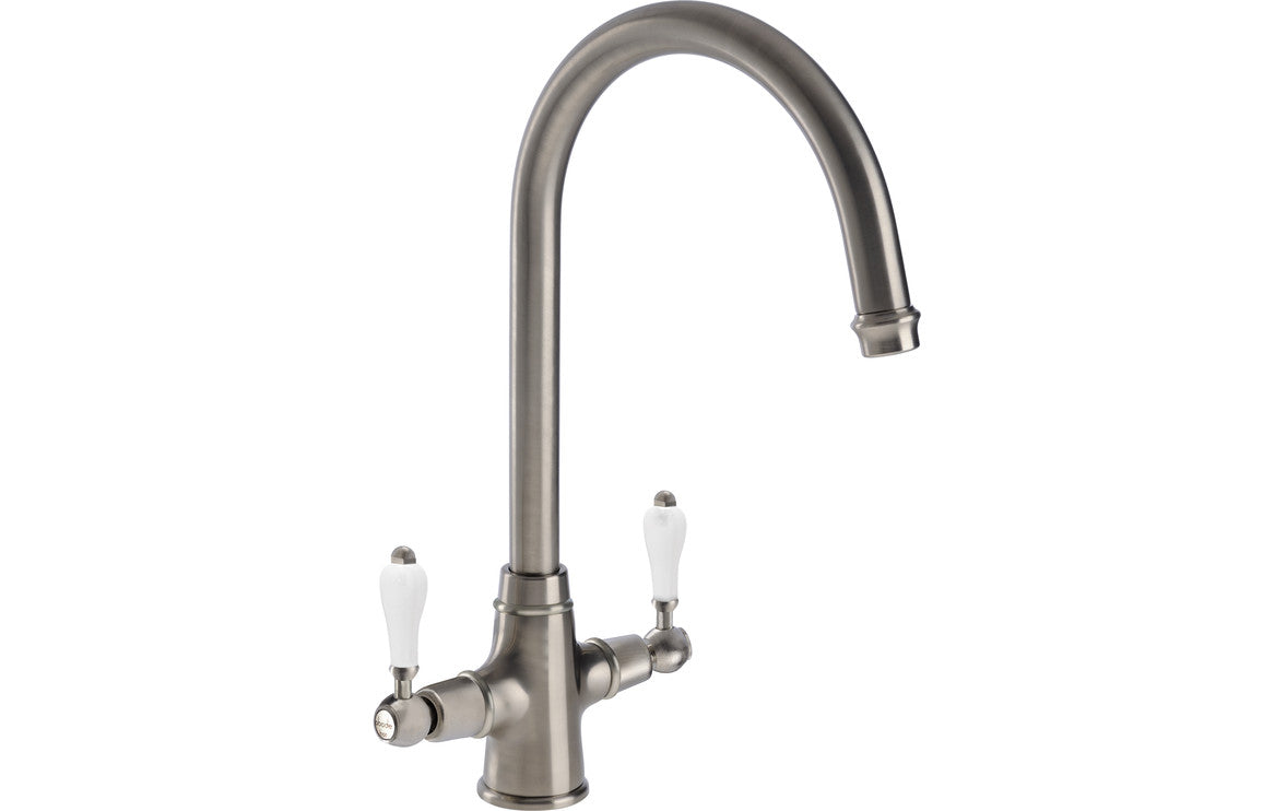 Abode Ludlow Monobloc Mixer Tap - Brushed Nickel AT1216