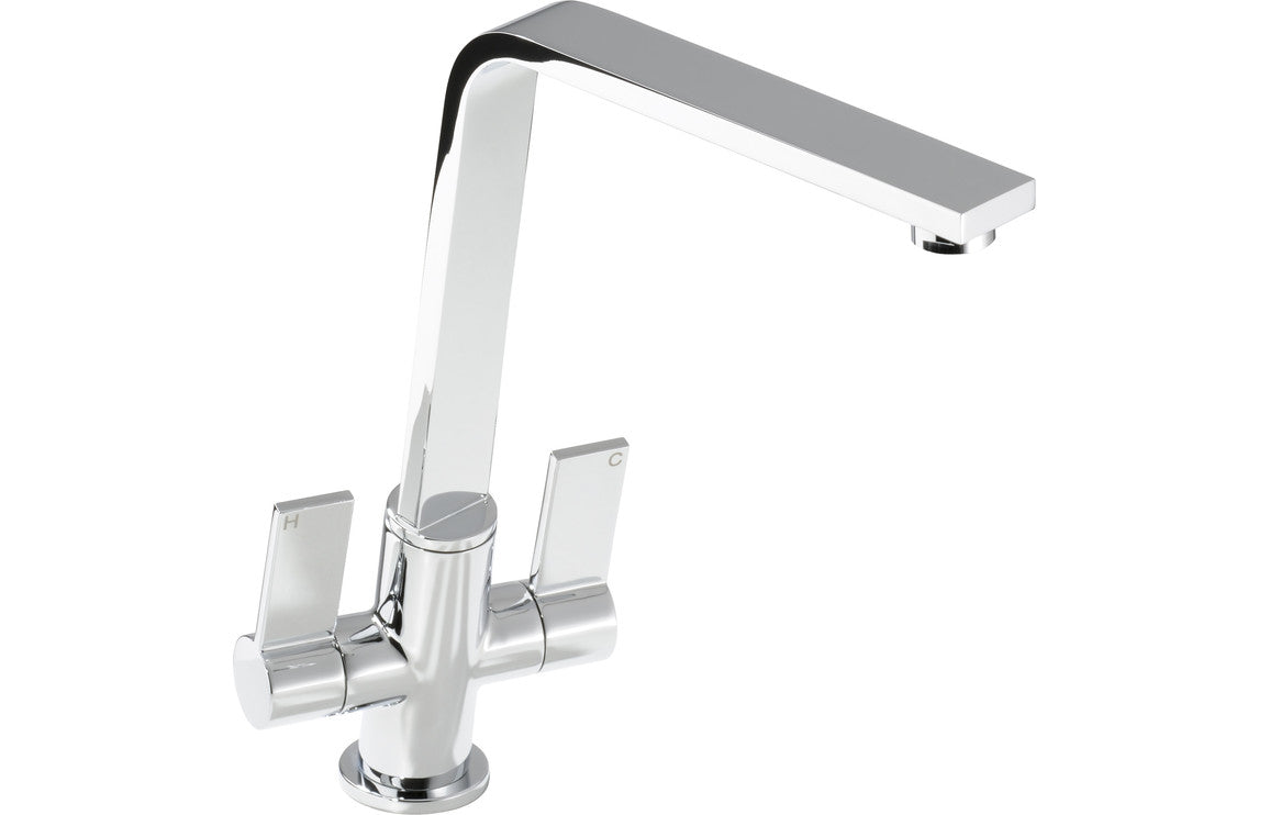 Abode Linear Flair Monobloc Mixer Tap - Chrome AT1220