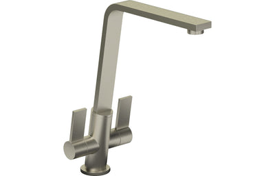 Abode Linear Flair Monobloc Mixer Tap - Brushed Nickel AT1221