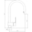 Abode Czar Single Lever Mixer Tap - Chrome  AT1241
