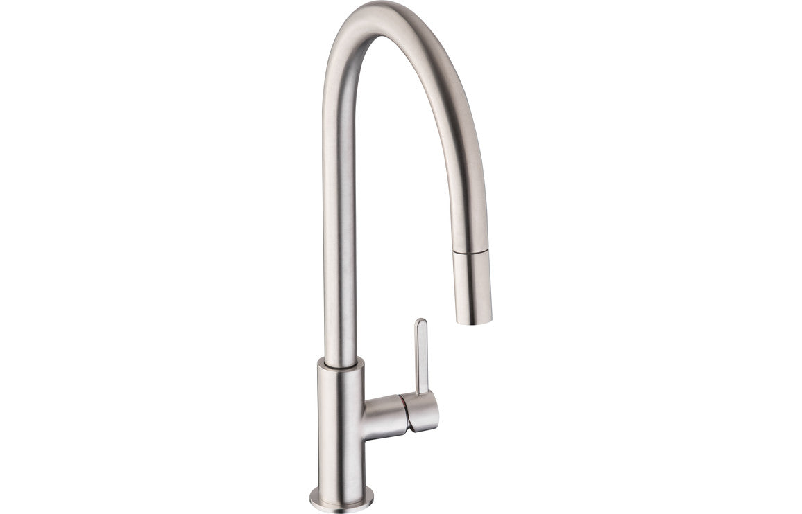 Abode Althia Mixer Tap w/Pull Out - Brushed Nickel AT1261